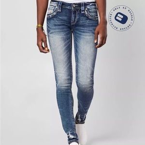 Rock Revival Pilkin Mid Rise Skinny Stretch Jeans